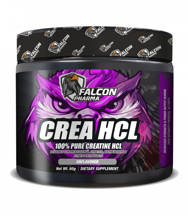 Crea HCL – 100% Pure Creatine HCL(60g) or (72g)